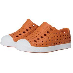 🌿Native Kids Jefferson Shoes - Vibrant Orange and White [5]🌿